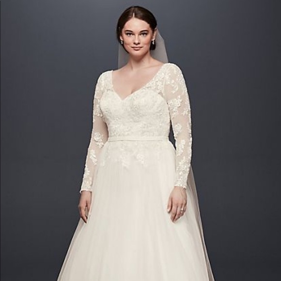 David's Bridal Dresses & Skirts - Plus Size Wedding Dress
